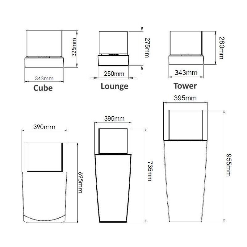 Ethanol kamin terrasse